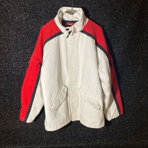 Used Supreme brushed Twill zip winter jacket